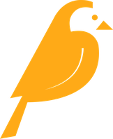 Wagtail logo yellow